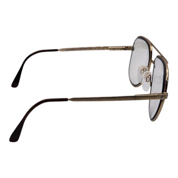 Safilo SPORTING Elasta Italy Full Rim Aviator Eyeglasses 140 Vintage FRAMES ONLY - Picture 2 of 11